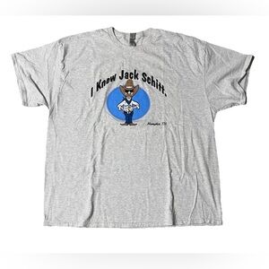 Graphic Print I Know Jack Schitt Tennessee Novelty Cowboy Tee - 2XL